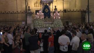 Glorias 2024 - Entrada de la Virgen de la Hiniesta Gloriosa a la catedral en su extraordinaria