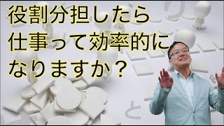 セミナー動画『業務効率化のための役割分担は落とし穴に注意！』