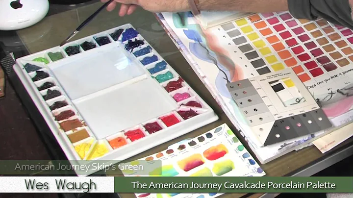 Wes Waugh- Porcelain Palette Set Up