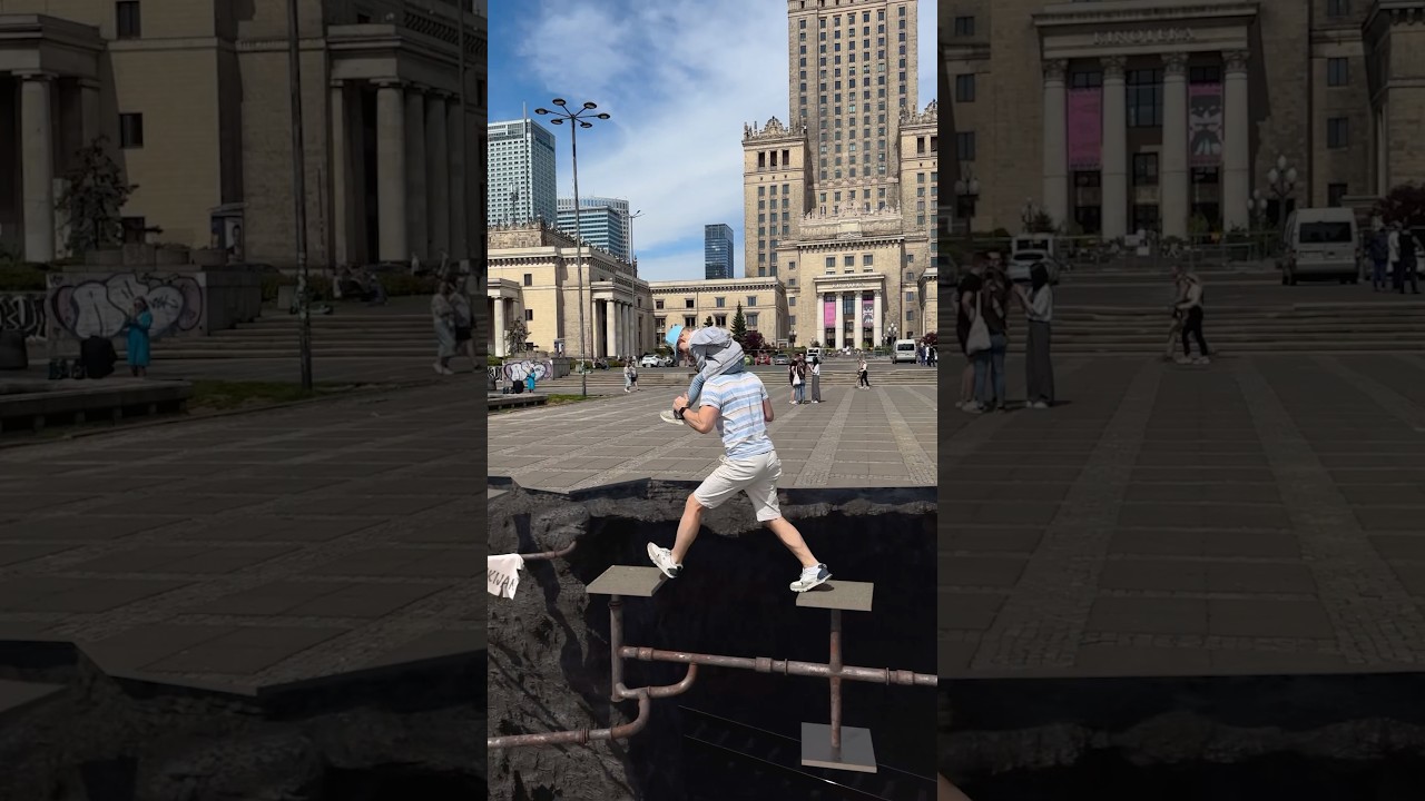 Can you guess where this parkour spot is? 