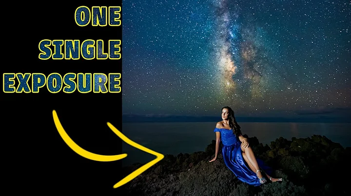 Portrait/People with the Milky Way - ONE SINGLE EXPOSURE