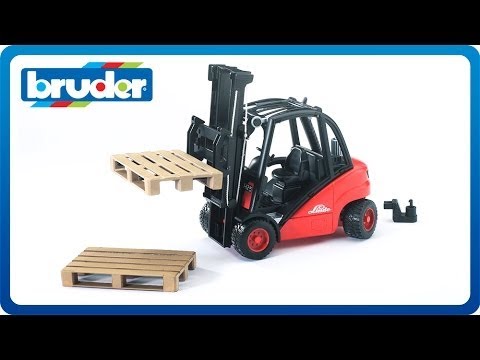 02511 - Linde fork lift H30D with 2 pallets