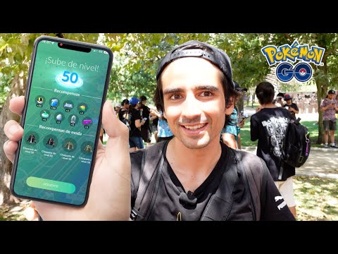 ¡LLEGÓ EL DÍA!¡SUBIMOS A NIVEL 50!!-POKÉMON GO