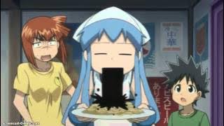 Squid Girl Throws Up Ink