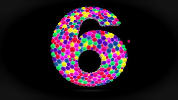 Learn Number 6 on 3d Color Balls | Sparta Color Inversion Effects (sponsored by preview2effects)