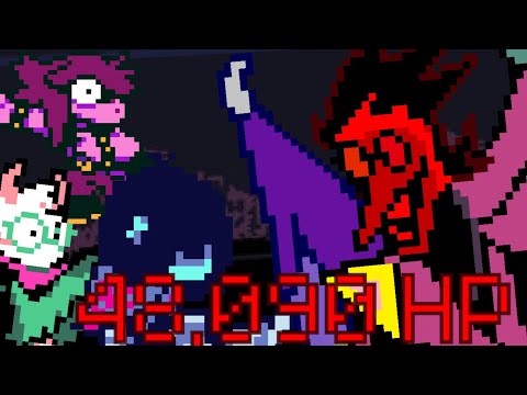 Deltarune Chapter 2 - Spamton Neo but they have 10x HP.