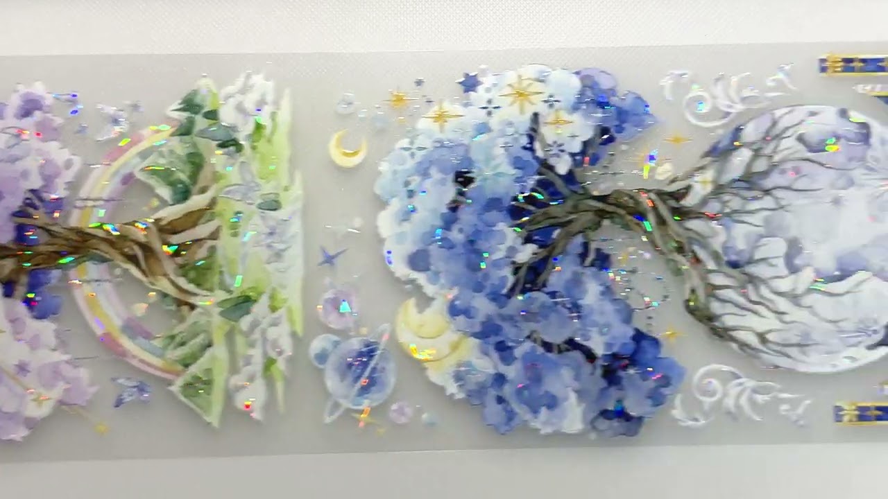 studio6】啓霊之源-PET貝殻光 - 沼のオアシス 海外マステのカット販売店