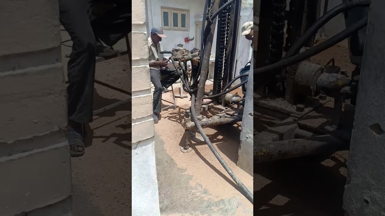 Bore drilling at home town YouTube