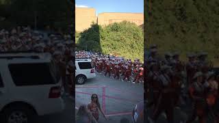 Texas Longhorn Band pregame parade Aug 31, 2019 La Tech @ Texas