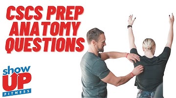 CSCS Prep Course Anatomy Review w/ Show Up Fitness | Weekly classes to PASS CSCS in 60-days w/ Guide