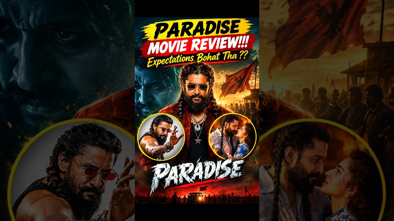 The Paradise Movie Review 🔥 | Nani | Raghav Juyal | Movie Jagat