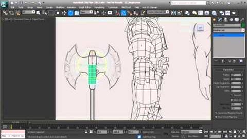 Modeling Low Polygon Game Characters in 3ds Max clip139