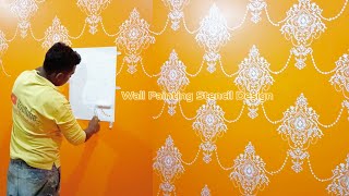 New Wall Painting Stencil Design sonu painter