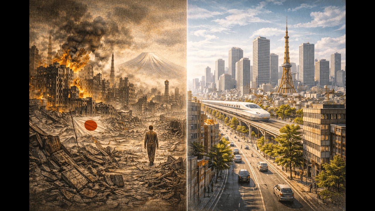 ทำไมญี่ปุ่นกลายเป็นมหาอำนาจเศรษฐกิจหลังสงคราม| WHY DID JAPAN BECOME AN ECONOMIC SUPERPOWER AFTER WAR