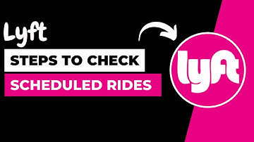 Lyft ~ How to Check Scheduled Ride !! Check your Scheduled ride on LYFT 2023 !! LYFT