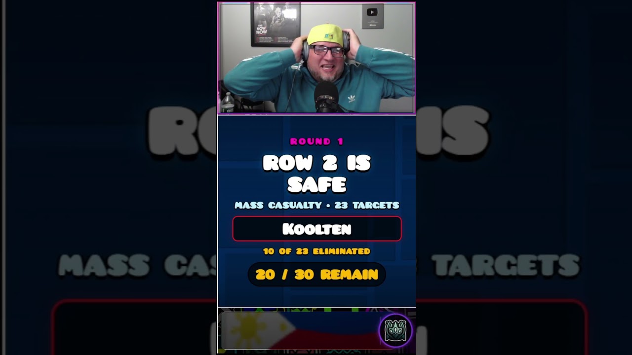 50 Geometry Dash Players. Only ONE Survives.