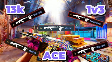 13K PREMIER | Full Match | Train | 1v3 Clutch | Ace!!