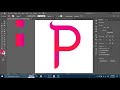 P Design in Adobe Illustrator | DOMINIXK