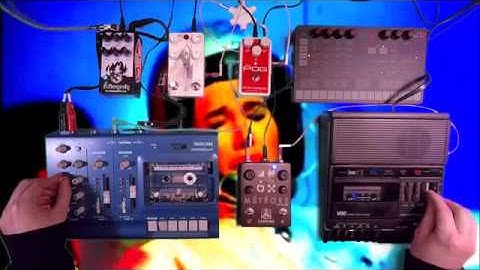 Ambient Sound Design With Tape Loops, Synths and FX Pedals