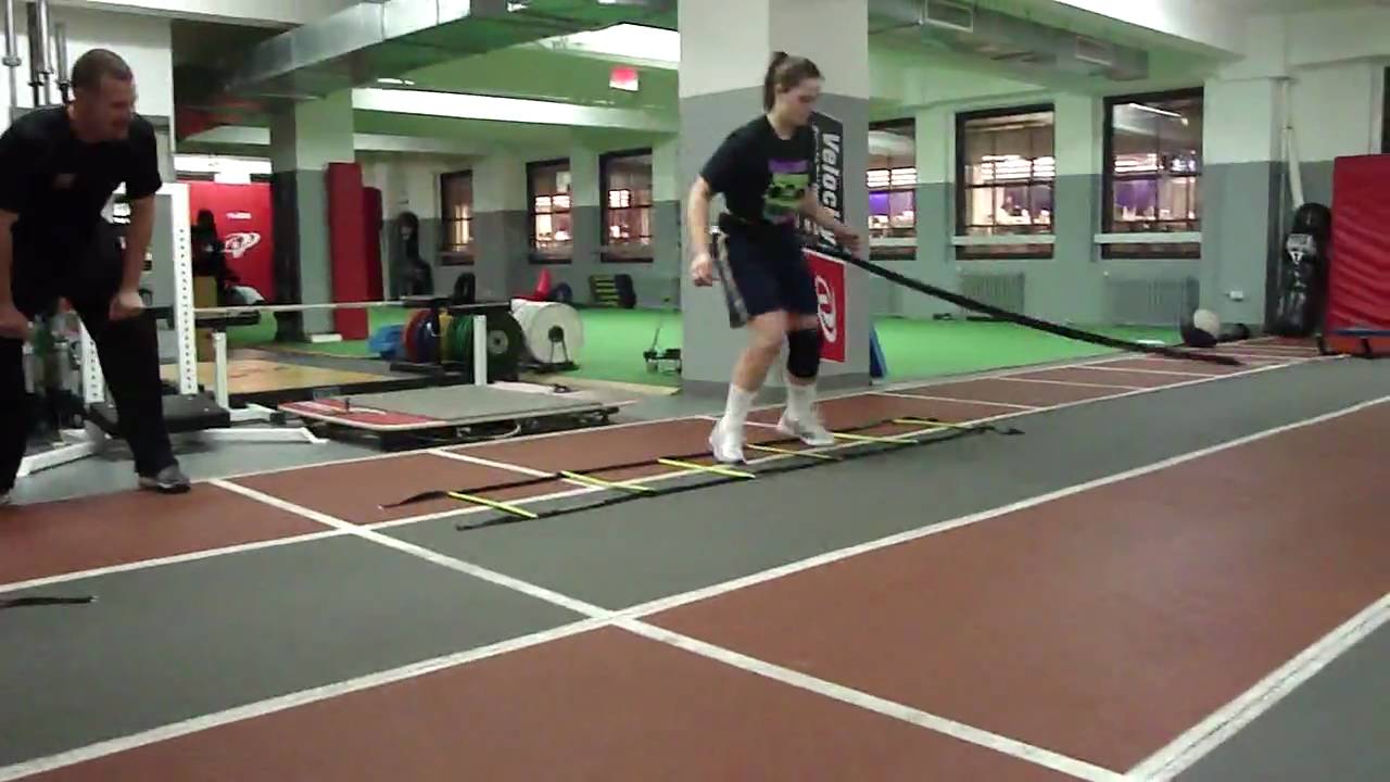 High School Agility Training - YouTube