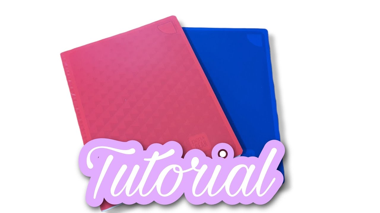 Como coser y forrar cuadernos super Pro cuadernos cosidos fácil y económico