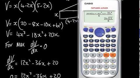 Core 2  - Differentiation 5  - Optimisation  (Stationary Points) AS Maths OCR AQA