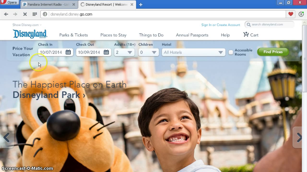 HOW TO BUY DISNEYLAND TICKETS ONLINE YouTube