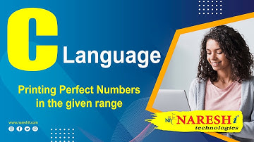 Printing Perfect Numbers in the given Range | C Language Tutorial