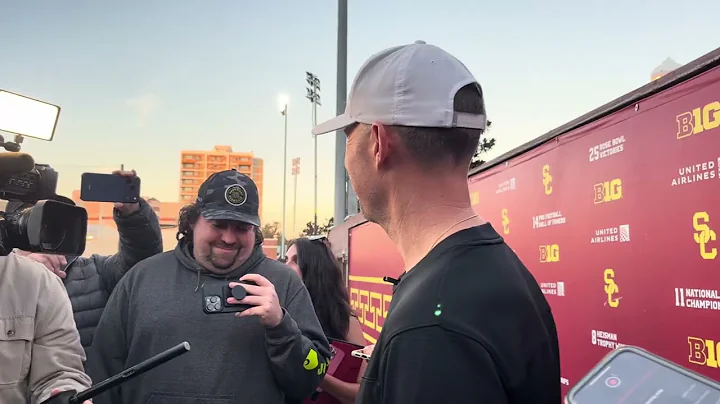 USC Head Coach Lincoln Riley reveals Alamo Bowl availability