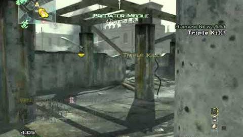 MW3 Two Triple Kills In A Row!