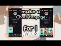 Make a charli fanpage for 1 week  ios  aesthetic with keshia