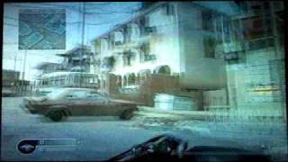 Call of Duty 4 Modern Warfare Crossfire Glitch - Building Sniping