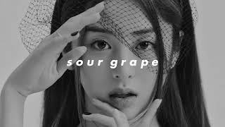 le sserafim - sour grape (slowed + reverb)