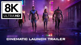 Gotham Knights | Official Cinematic Launch Trailer | DC (8K) (Remastered)