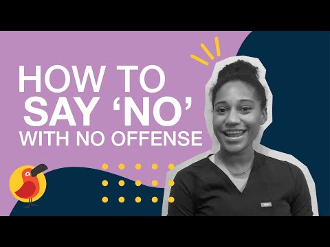 Video: How To Say About An Offense