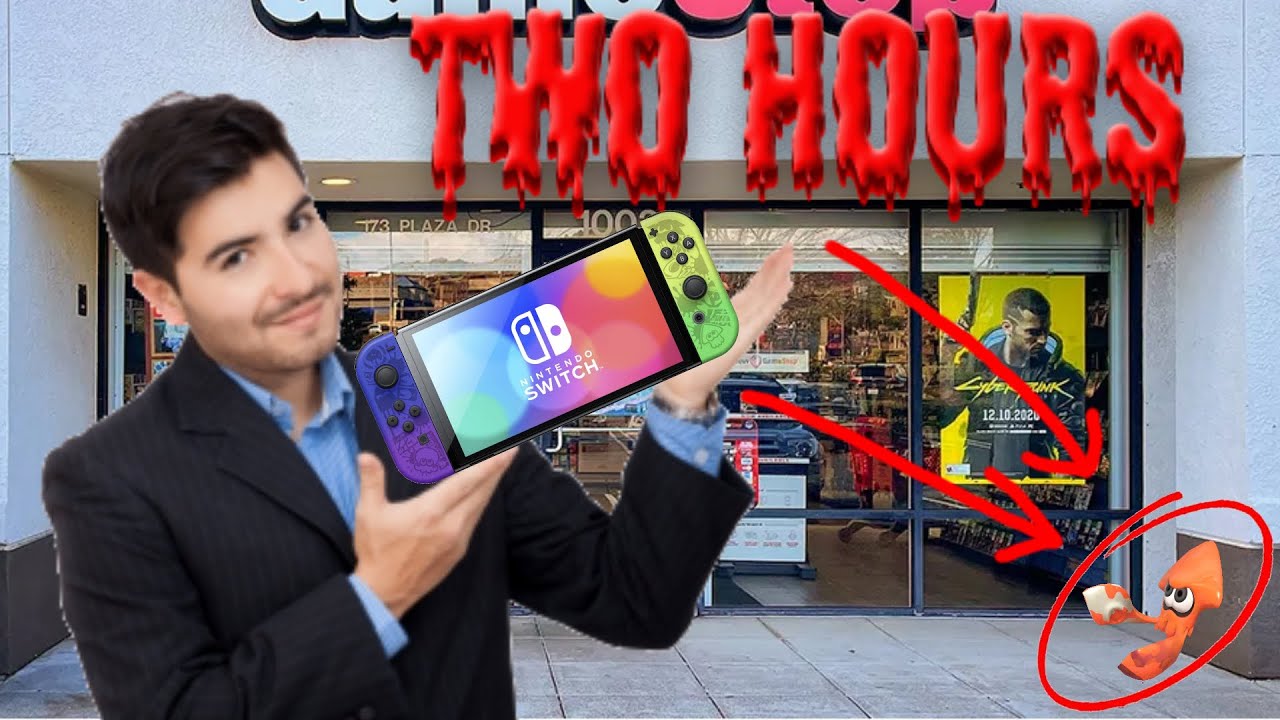 Spending 2 Hours Looking For SPLATOON REFERENCES (and getting the Splatoon OLED)
