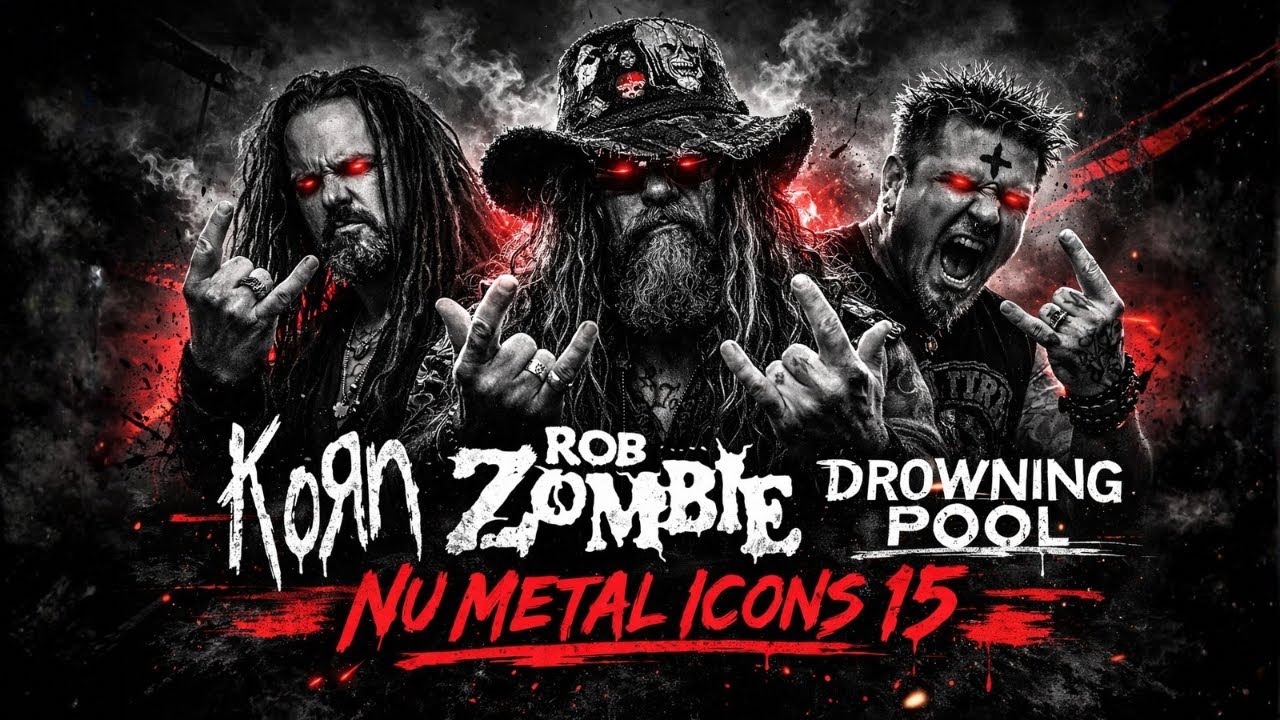 Aggressive 2000s Nu Metal AI Compilation | Korn Rob Zombie