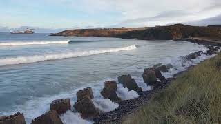 A Scottish Beach on Christmas Day @martinemesguitar