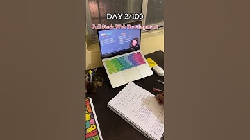 Day 2/100 Full Stack Web Development | #100daysofcode #studywithme #webdevelopment #mernstack #short