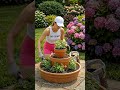DIY Tiered Flower Tower! 🌸 Easy Terra Cotta Planter Hack for Your Patio