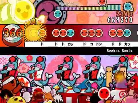 【太鼓さん次郎】Broken 8cmix【創作譜面】