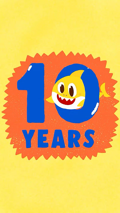 Celebrating 10 Years of Baby Shark! 🎉 #bebefinn #shorts #kidssong