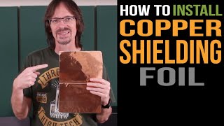 How to Install Copper Foil in a Guitar or Bass