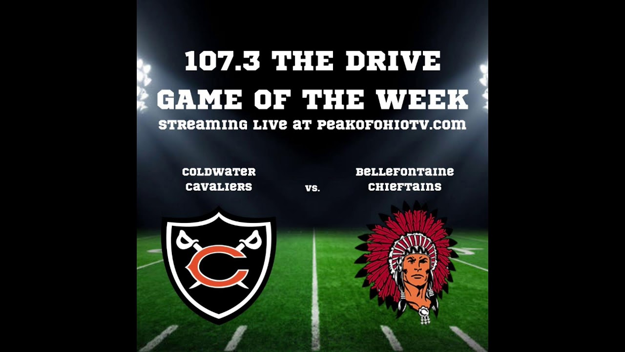 Coldwater at Bellefontaine football game August 26, 2022 YouTube