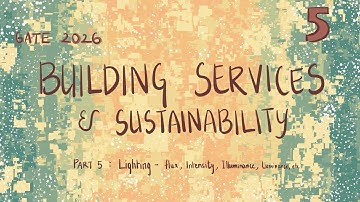 Gate architecture - LIGHTING | Building services | Photometrics, Daylight factor, efficacy - Part 5