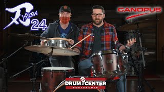 The NEW Canopus Yaiba 24 Drum Set - In Depth Review