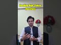 How to Handling high stakes questions