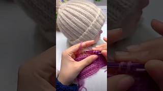 Super easy to crochet a hat stitch 👒👒👒 #crochet #crocheting #knitting #handmade #diy