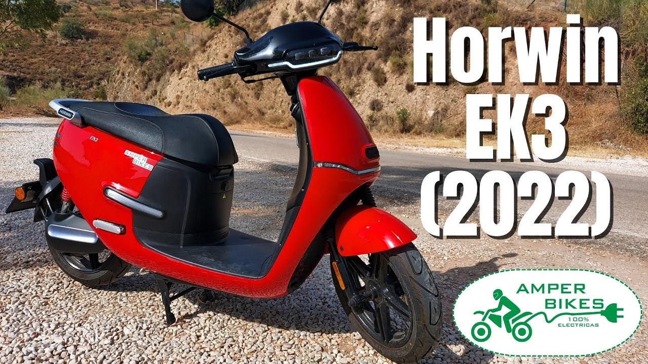 Electric scooter Horwin EK3 (2022) Test Ride, Review, Walkaround, to 100 | VLOG 350 - YouTube