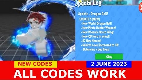 *NEW UPDATE CODES* [UPD] Clicker Fighting Simulator ROBLOX | June 2, 2023